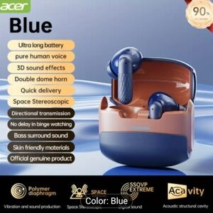 Acer Blue Wireless Earbuds